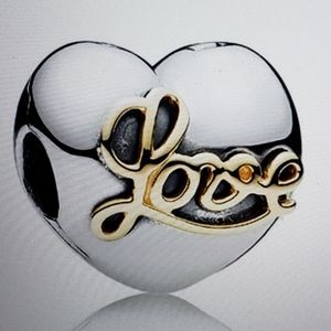 Pandora "Love" charm